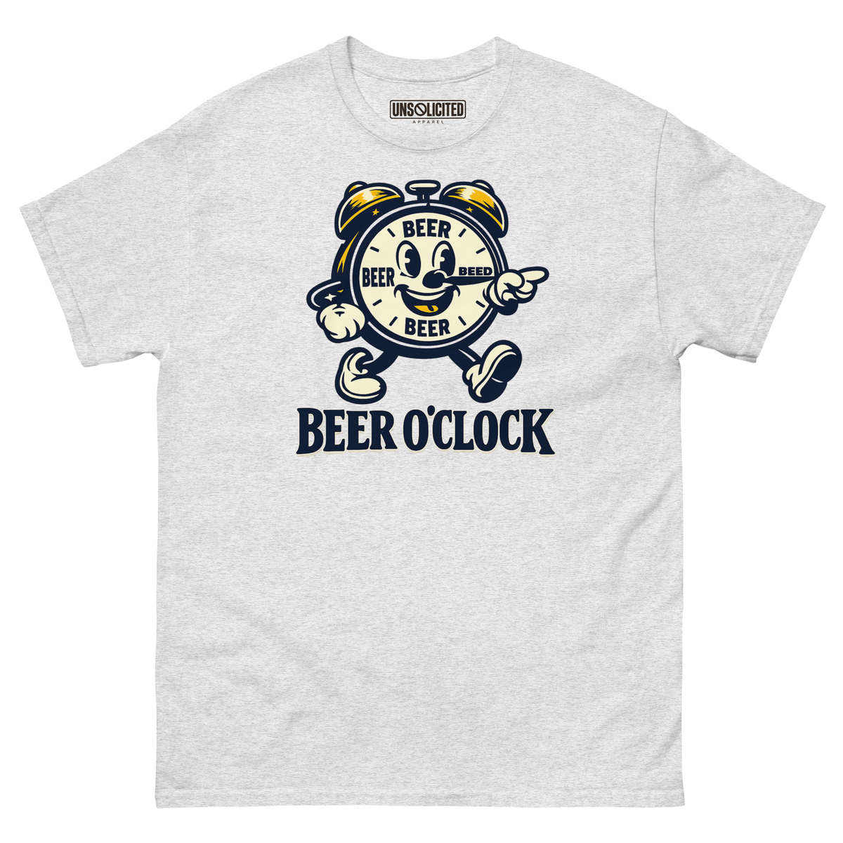 Beer O'Clock Funny Drinking Shirt - Unsolicited Apparel