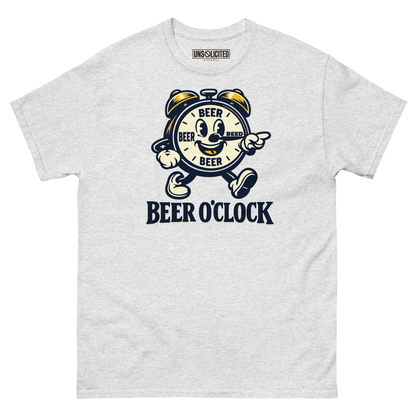 Beer O'Clock Funny Drinking Shirt - Unsolicited Apparel