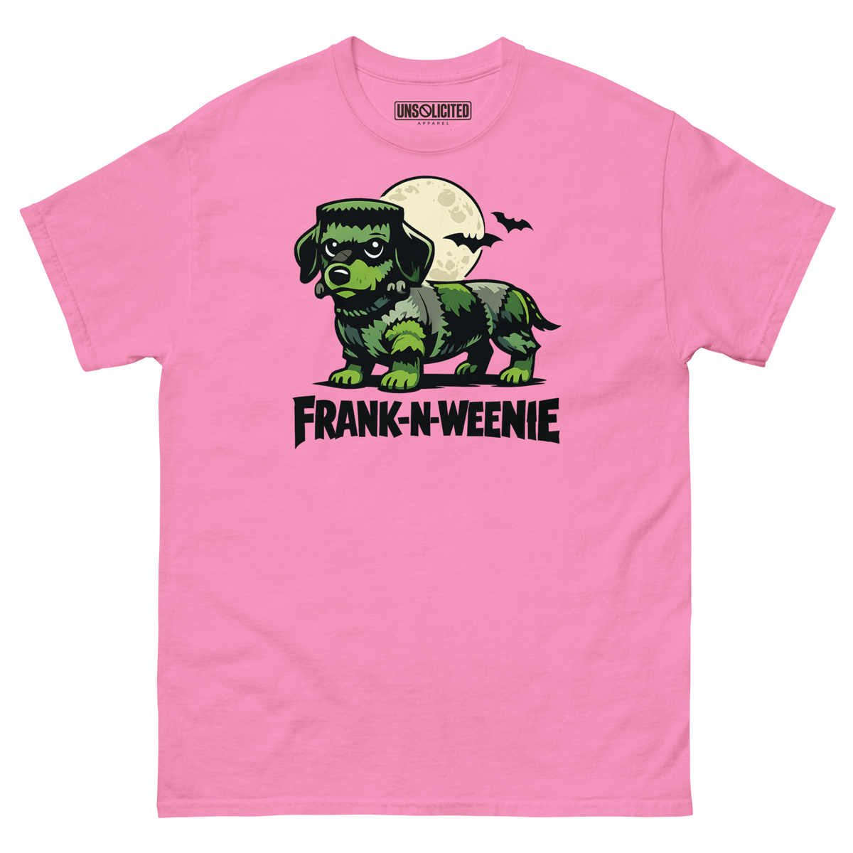Frank-N-Weenie Dachshund Halloween Shirt - Unsolicited Apparel
