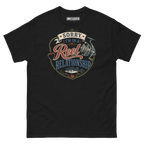Sorry, I’m in a Reel Relationship Fishing Shirt in Black, front view