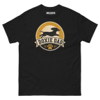 Doxie Dad Shirt in Black, front view