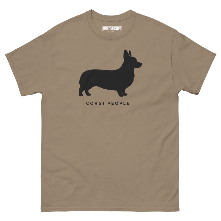 Corgi People Shirt in Default color, front view