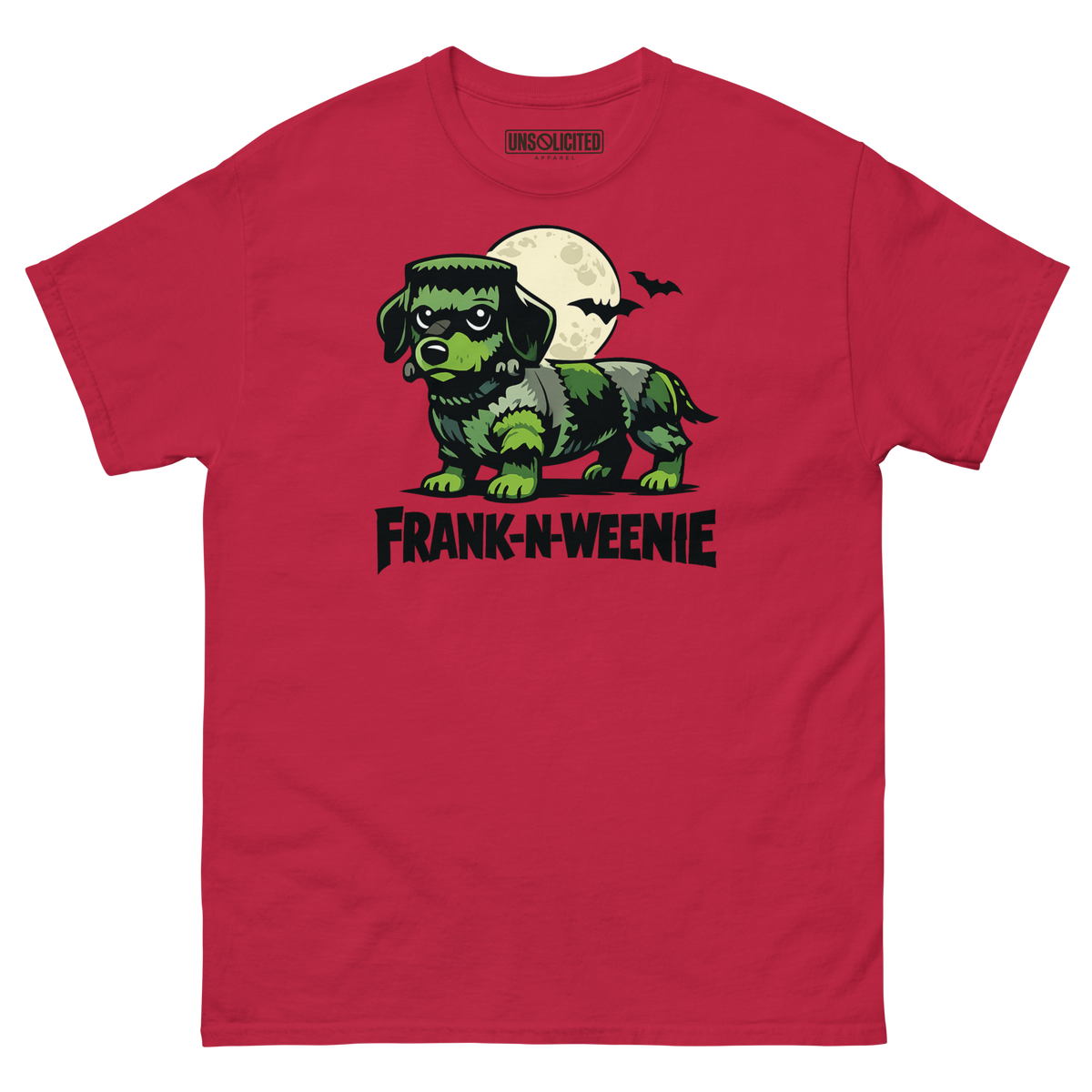 Frank-N-Weenie Dachshund Halloween Shirt - Unsolicited Apparel