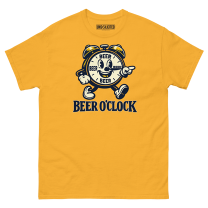 Beer O'Clock Funny Drinking Shirt - Unsolicited Apparel
