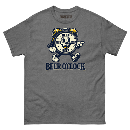 Beer O'Clock Funny Drinking Shirt - Unsolicited Apparel