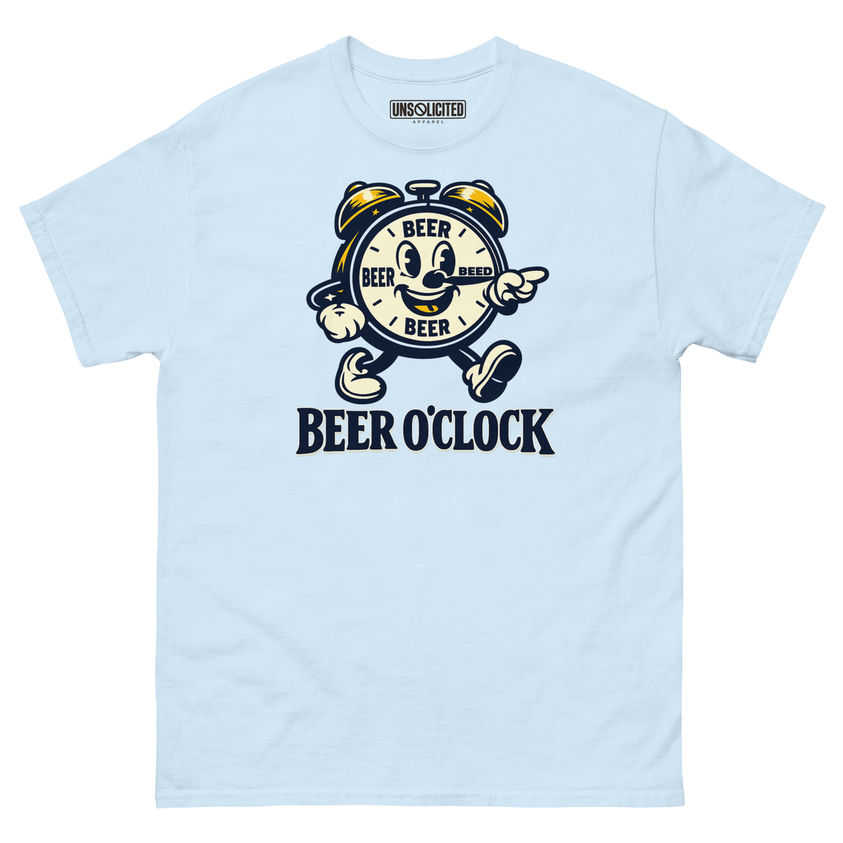 Beer O'Clock Funny Drinking Shirt - Unsolicited Apparel