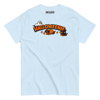 Halloweenie Wiener Dog Halloween Shirt - Unsolicited Apparel