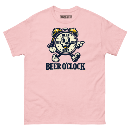 Beer O'Clock Funny Drinking Shirt - Unsolicited Apparel