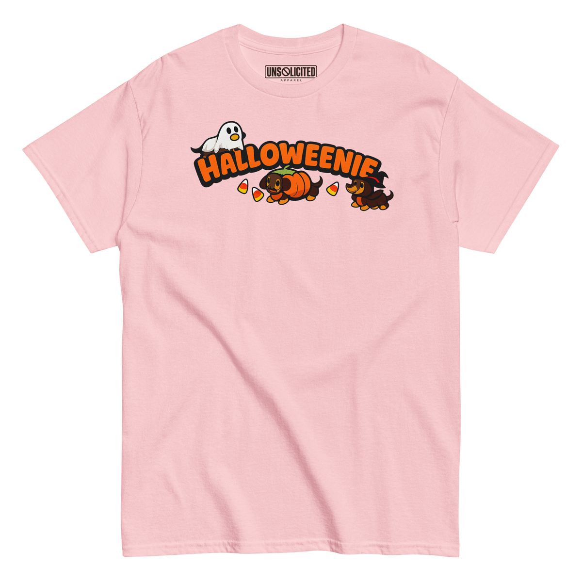 Halloweenie Wiener Dog Halloween Shirt - Unsolicited Apparel