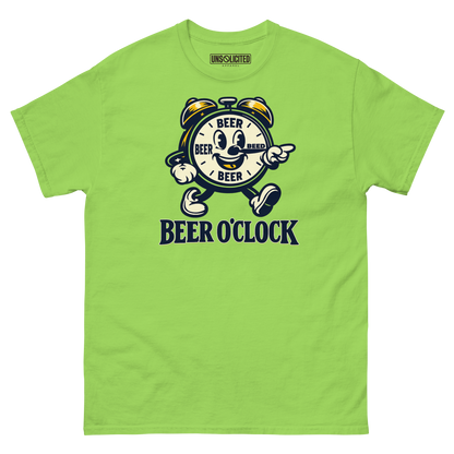Beer O'Clock Funny Drinking Shirt - Unsolicited Apparel