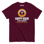 Happy Hour Is My Cardio Funny Drinking Shirt - Unsolicited Apparel