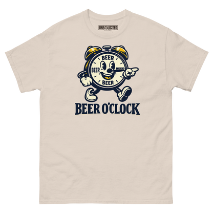 Beer O'Clock Funny Drinking Shirt - Unsolicited Apparel