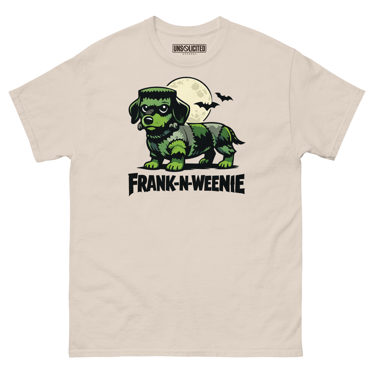 Frank-N-Weenie Dachshund Halloween Shirt - Unsolicited Apparel
