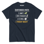 Bartender Math Shirt - Unsolicited Apparel