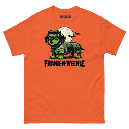 Frank-N-Weenie Dachshund Halloween Shirt - Unsolicited Apparel