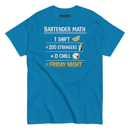 Bartender Math Shirt - Unsolicited Apparel
