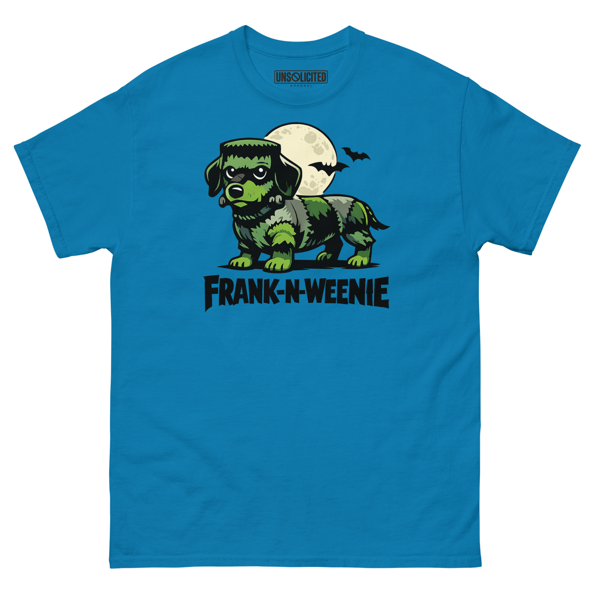 Frank-N-Weenie Dachshund Halloween Shirt - Unsolicited Apparel