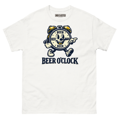 Beer O'Clock Funny Drinking Shirt - Unsolicited Apparel