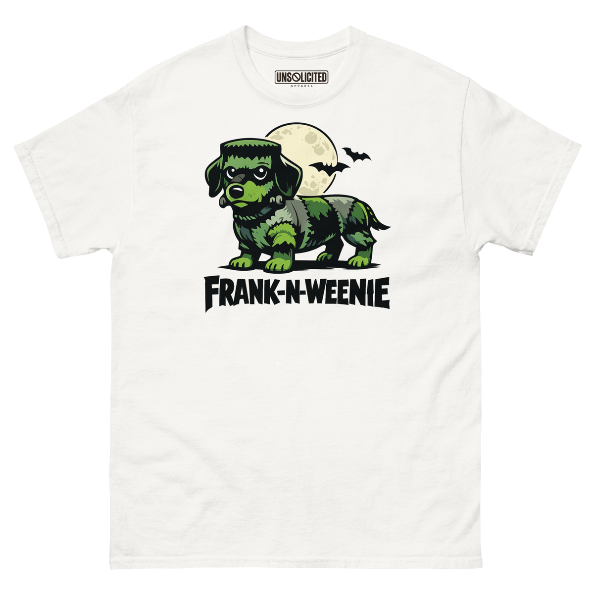 Frank-N-Weenie Dachshund Halloween Shirt - Unsolicited Apparel