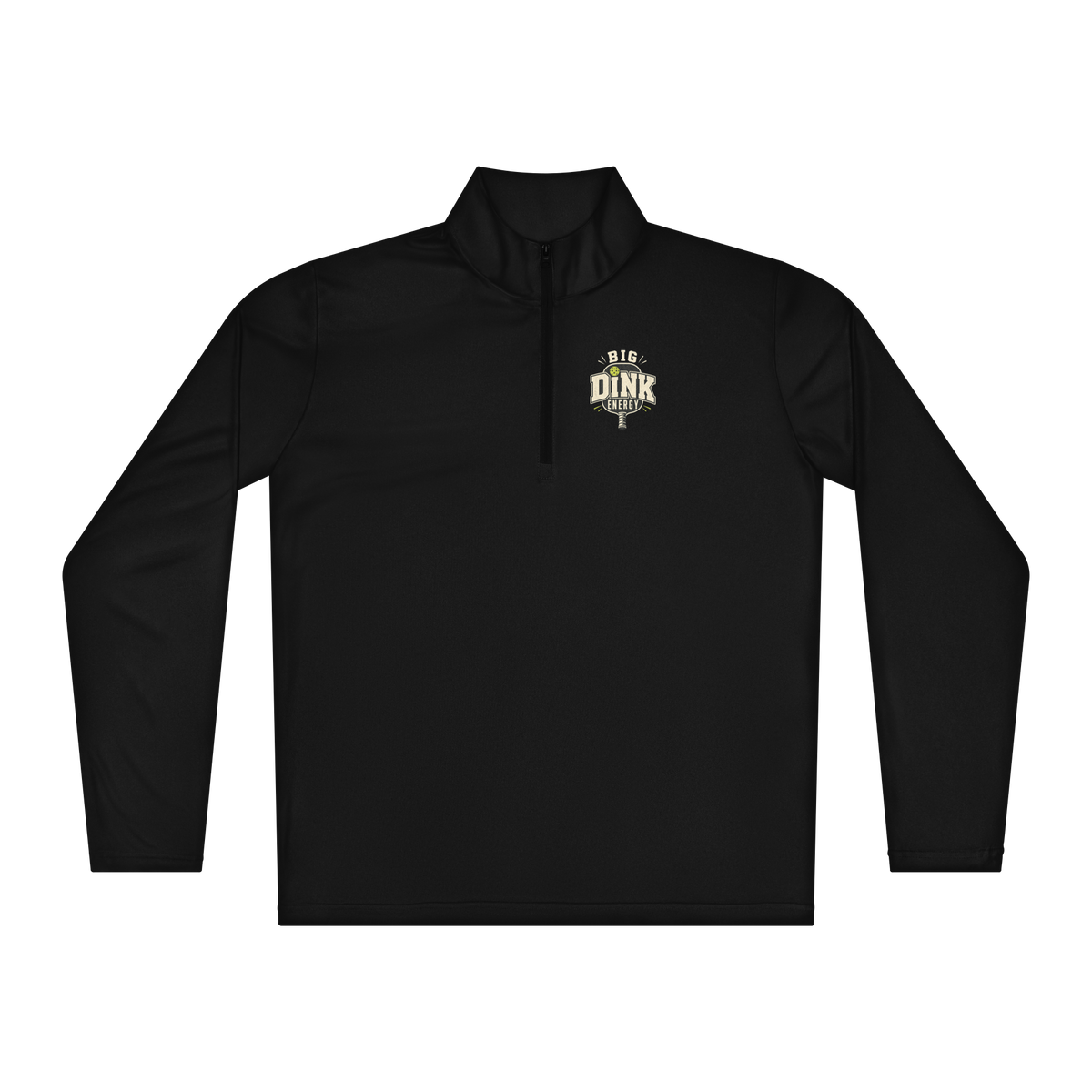 Big Dink Energy Pickleball Quarter-Zip Pullover - Unsolicited Apparel