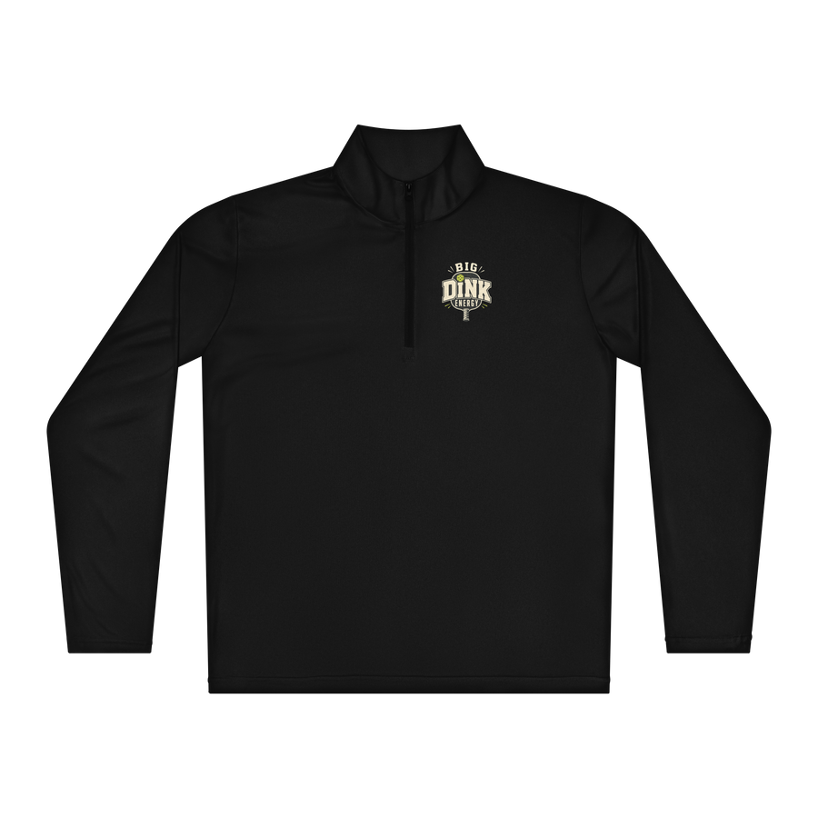 Big Dink Energy Pickleball Quarter-Zip Pullover - Unsolicited Apparel