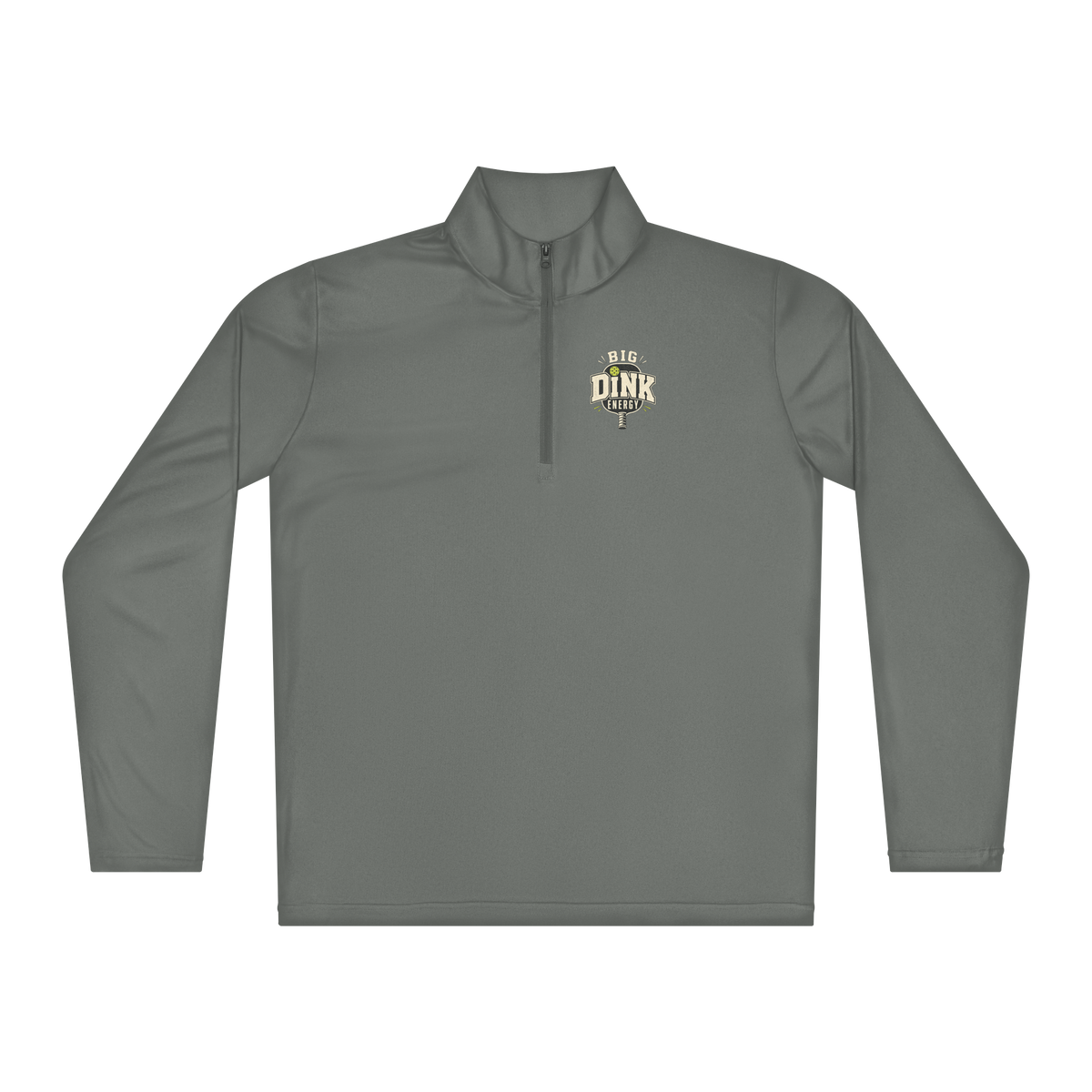 Big Dink Energy Pickleball Quarter-Zip Pullover - Unsolicited Apparel