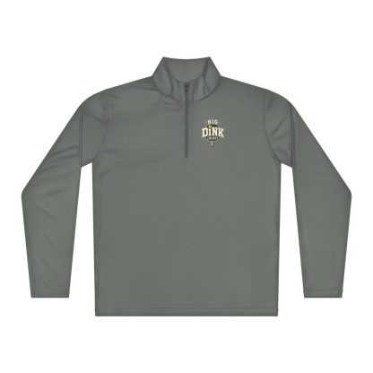Big Dink Energy Pickleball Quarter-Zip Pullover - Unsolicited Apparel