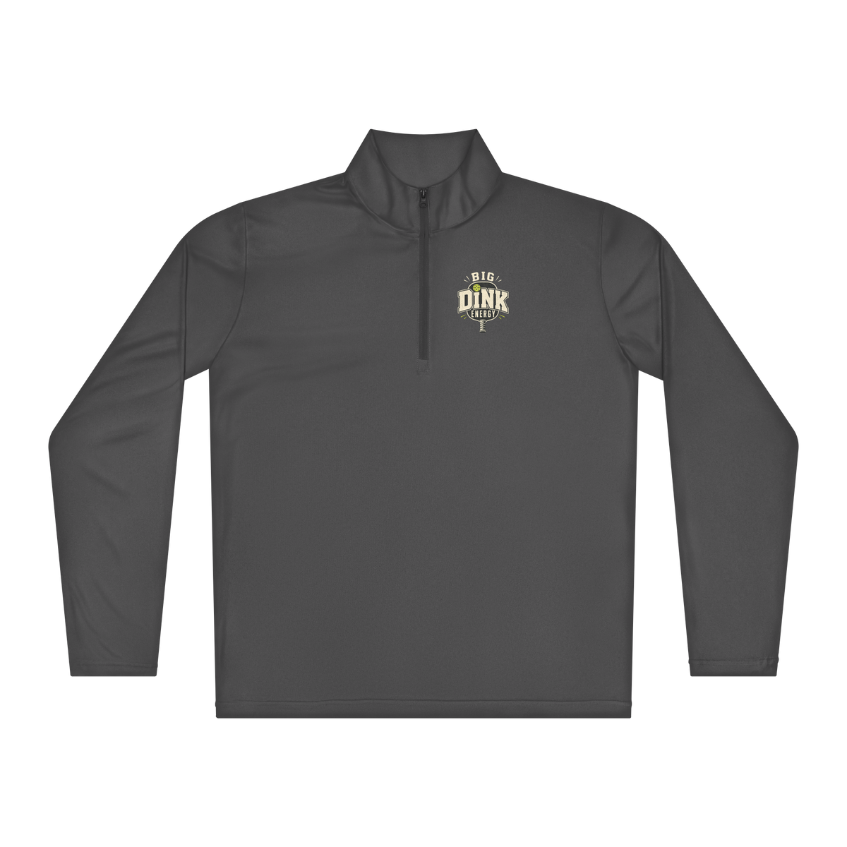 Big Dink Energy Pickleball Quarter-Zip Pullover - Unsolicited Apparel