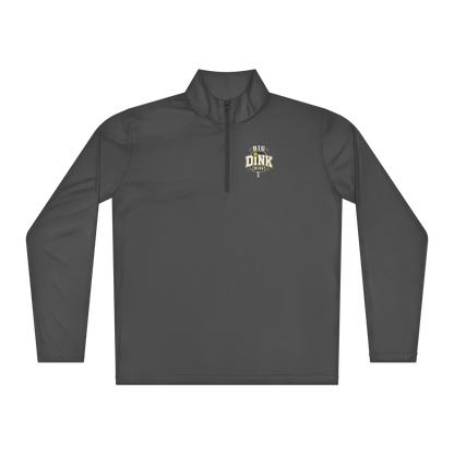 Big Dink Energy Pickleball Quarter-Zip Pullover - Unsolicited Apparel
