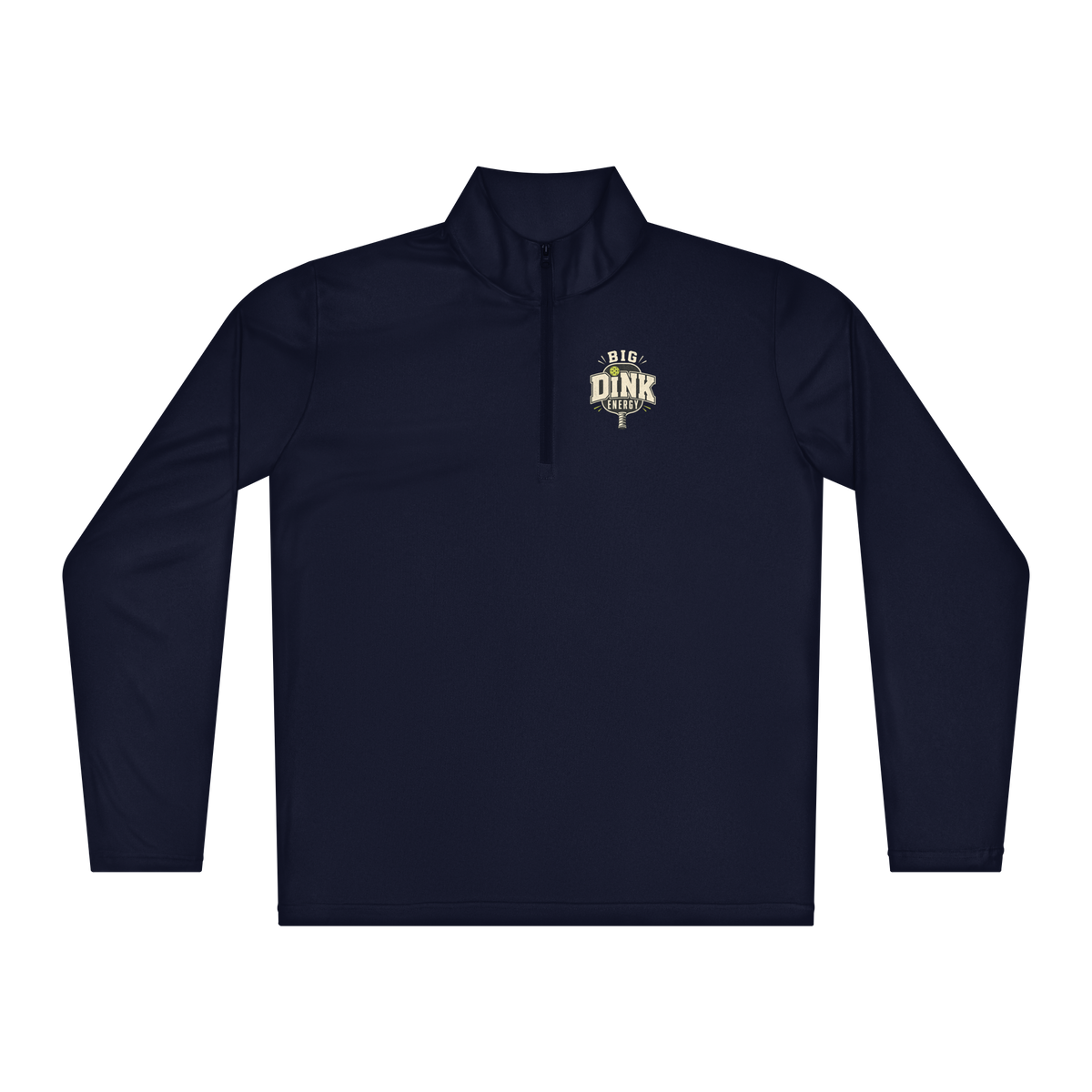 Big Dink Energy Pickleball Quarter-Zip Pullover - Unsolicited Apparel