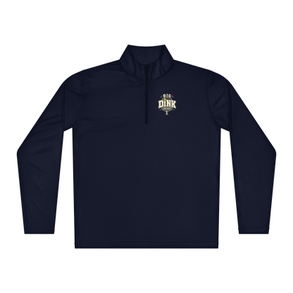 Big Dink Energy Pickleball Quarter-Zip Pullover - Unsolicited Apparel