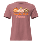 Pumpkin Patch Princess Women's Halloween Shirt - Unsolicited Apparel