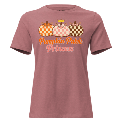 Pumpkin Patch Princess Women's Halloween Shirt - Unsolicited Apparel