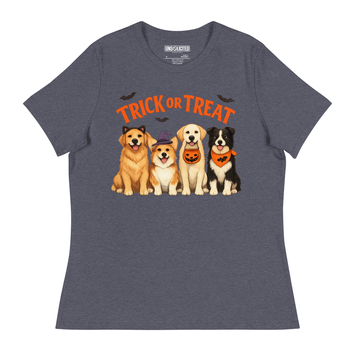Trick or Treat Dog Mom Shirt – Funny Halloween Dog Tee - Unsolicited Apparel