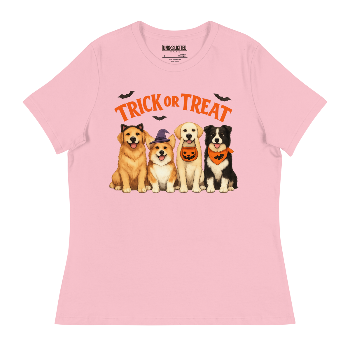 Trick or Treat Dog Mom Shirt – Funny Halloween Dog Tee - Unsolicited Apparel